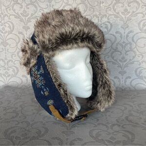 Goodfellow & Co Quilted Faux Fur Trapper,Aviator Hat